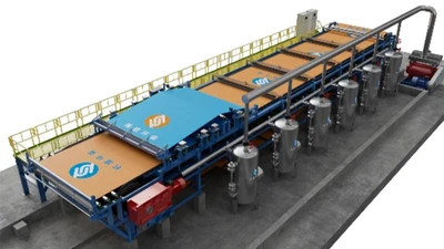 LDZ 크롤러 진공 압력 벨트 필터