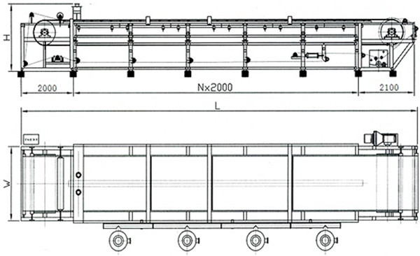 Working Process of DU Horizontal Vacuum Belt Filter